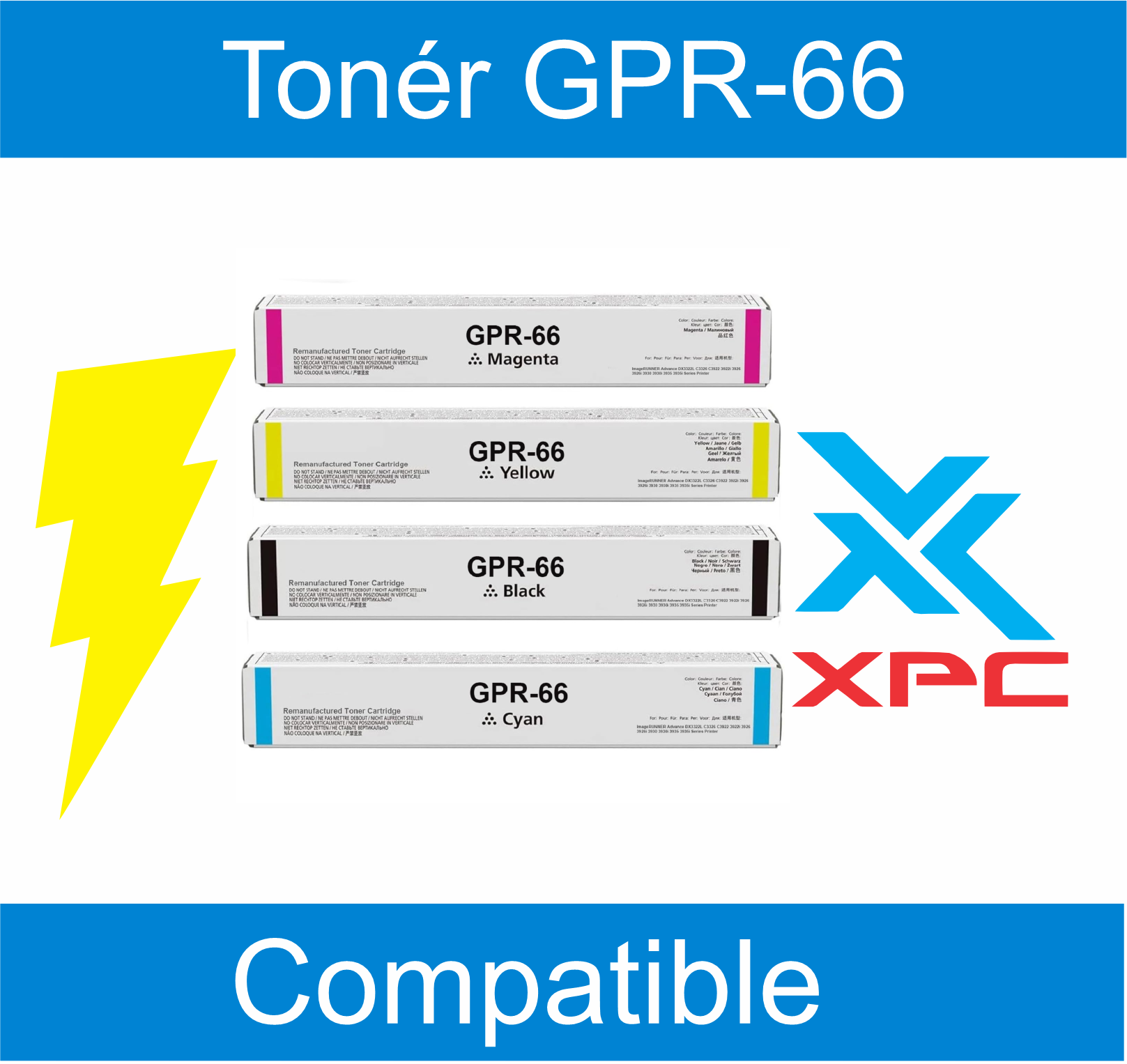 Toner canon GPR66 NEGRO
